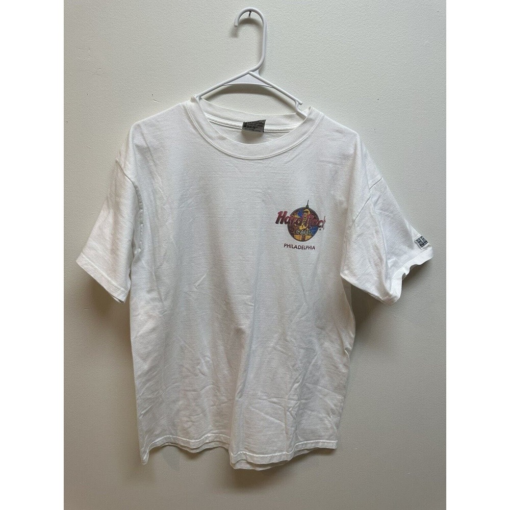 Hard Rock Cafe T-Shirt ￼Philadelphia | Made In USA | Size Large | Heavy Tee